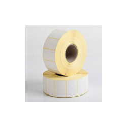 Etikett címke thermo, 20x32mm, tekercses, 2500 címke/tekercs fehér Etikett - címke Egyéb