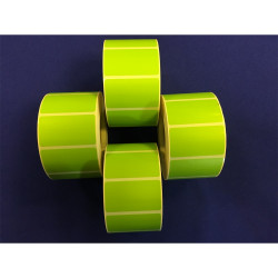 Etikett címke thermo, 25x45mm, tekercses, 1000 címke/tekercs zöld Etikett - címke Egyéb