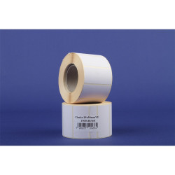 Etikett címke vellum 25x50mm, tekercses, 1000 címke/tekercs fehér Etikett - címke Egyéb