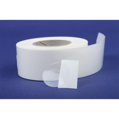Etikett címke, 40mm, körcímke tekercses, PP 1000 db/tekercs átlátszó
