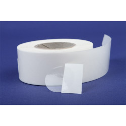 Etikett címke, 40mm, körcímke tekercses, PP 1000 db/tekercs átlátszó Etikett - címke Egyéb