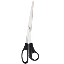 Olló 25cm, műanyag fekete nyél A-series Ollók, kések A-series