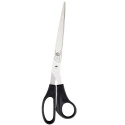 Olló 25cm, műanyag fekete nyél A-series Ollók, kések A-series