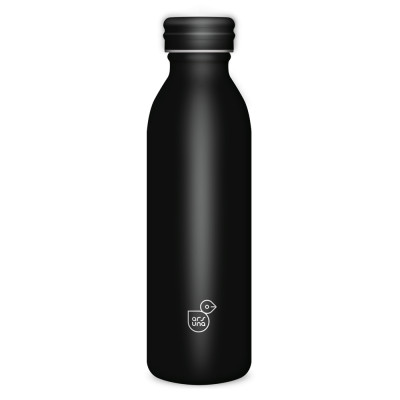 Fémkulacs duplafalú 600ml Ars Una Noir