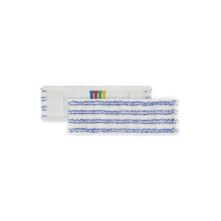 Mophuzat csiptetős 50 cm mikroszálas fehér/kék csíkkal TTS_0000A320B Moppok Egyéb