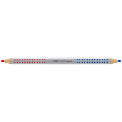Postairón, vastag, Grip Jumbo Faber-Csatell piros-kék