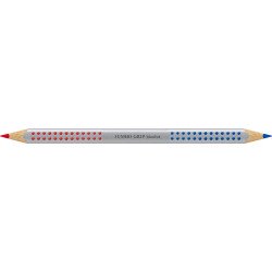 Postairón, vastag, Grip Jumbo Faber-Csatell piros-kék Postairón Faber - Castell