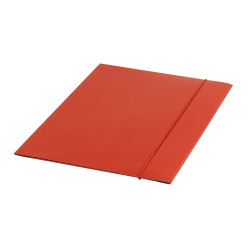 Gumis mappa A4, 400g. karton Fornax piros Gumis mappa Fornax
