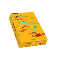 Másolópapír, színes, A4, 80g. Rainbow® 500ív/csomag, 22 közép narancssárga Másolópapír színes Rainbow