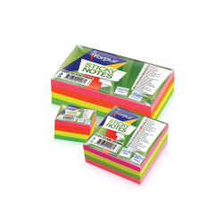 Jegyzettömb öntapadó 50x40mm 4x80lap neon színek (rózsaszín, narancs, sárga, zöld) Forpus Öntapadó jegyzettömb Forpus