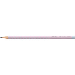 Grafitceruza B, háromszögletű GRIP 2001 Faber-Castell rózsa-égkék test Grafitceruza Faber - Castell