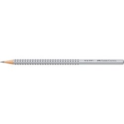 Grafitceruza H, háromszögletű GRIP 2001 Faber-Castell ezüst test Grafitceruza Faber - Castell