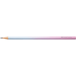 Grafitceruza B, háromszögletű színátmenetes Faber-Castell égkék-rózsa test Grafitceruza Faber - Castell