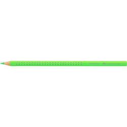 Színes ceruza háromszögletű GRIP Faber-Castell neonzöld Színesceruza Faber - Castell