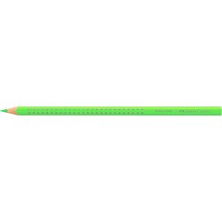 Színes ceruza háromszögletű GRIP Faber-Castell neonzöld Színesceruza Faber - Castell