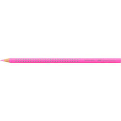 Színes ceruza háromszögletű GRIP Faber-Castell neonrózsaszín Színesceruza Faber - Castell