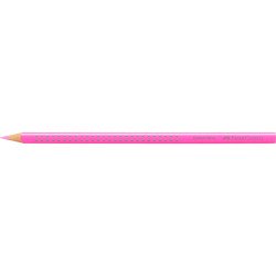 Színes ceruza háromszögletű GRIP Faber-Castell neonrózsaszín Színesceruza Faber - Castell