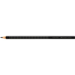 Színes ceruza háromszögletű GRIP Faber-Castell fekete Színesceruza Faber - Castell