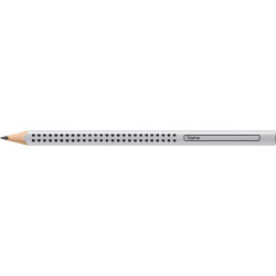 Grafitceruza B,háromszögletű GRIP Jumbo Faber-Castell ezüst test Grafitceruza Faber - Castell