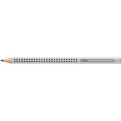 Grafitceruza B,háromszögletű GRIP Jumbo Faber-Castell ezüst test Grafitceruza Faber - Castell