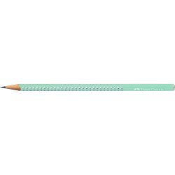 Grafitceruza B,háromszögletű SPARKLE Aurora Faber-Castell mentazöld test Grafitceruza Faber - Castell