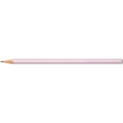 Grafitceruza B,háromszögletű SPARKLE metál Faber-Castell rózsa test Grafitceruza Faber - Castell