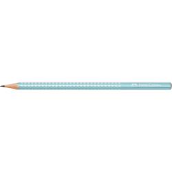 Grafitceruza B,háromszögletű SPARKLE metál Faber-Castell óceánkék test Grafitceruza Faber - Castell