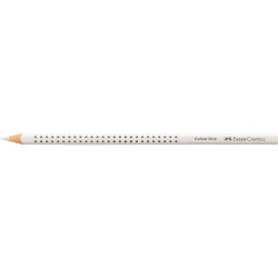 Színes ceruza háromszögletű GRIP Faber-Castell fehér Színesceruza Faber - Castell