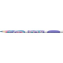 Varázsceruza háromszögletű Faber-Castell pasztel írásszínek türkiz, rózsaszín, lila Színesceruza Faber - Castell