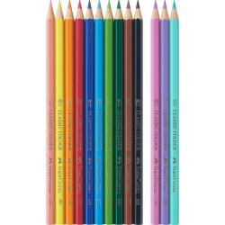 Színes ceruza készlet hatszögletű UNIKORNIS + matrica Faber-Castell 10+3klf. szín Színesceruza Faber - Castell
