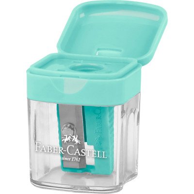 Hegyező mini tartályos Faber-Castell vegyes pasztell színben kék,rózsaszín,zöld,lila