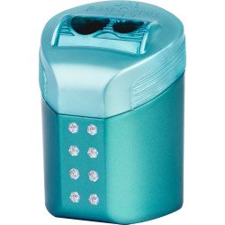 Hegyező dupla tartályos RollOn Sparkle Faber-Castell metál vegyes test óceánkék,lila,rózsaszín Hegyező Faber - Castell