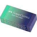Radír pvc forgácsmentes színátmenetes Faber-Castell égkék-rózsa, türkiz-kék