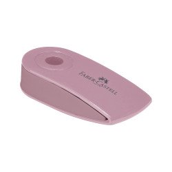 Radír műanyag tartóban mini színátmenetes SLEEVE Faber-Castell égkék,fekete,rózsaszín Radír Faber - Castell