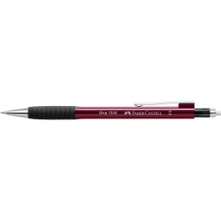 Nyomósiron 0.5mm GRIP 1345 Faber-Castell borvörös test Nyomósirón Faber - Castell