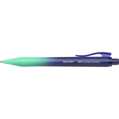 Golyóstoll DAILY BALL XB Faber-Castell színátmenetes türkiz-kék test