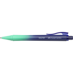 Golyóstoll DAILY BALL XB Faber-Castell színátmenetes türkiz-kék test Golyóstoll Faber - Castell