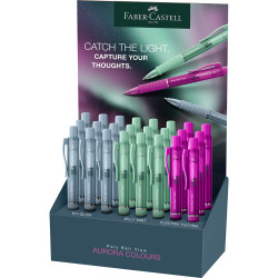 Golyóstoll POLY BALL View vegyes szín Faber-Castell 24 db/display Golyóstoll Faber - Castell