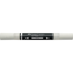 Akril marker kétvégű MULTIMARK 101 Faber-Castell fehér Dekormarker Faber - Castell