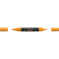 Akril marker kétvégű MULTIMARK 309 Faber-Castell világos narancs Dekormarker Faber - Castell