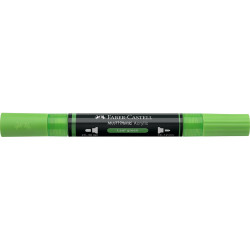 Akril marker kétvégű MULTIMARK 112 Faber-Castell levélzöld Dekormarker Faber - Castell