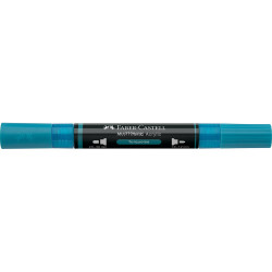 Akril marker kétvégű MULTIMARK 313 Faber-Castell türkiz Dekormarker Faber - Castell