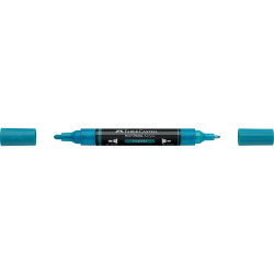 Akril marker kétvégű MULTIMARK 313 Faber-Castell türkiz Dekormarker Faber - Castell
