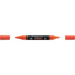 Akril marker kétvégű MULTIMARK 115 Faber-Castell narancs Dekormarker Faber - Castell