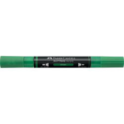 Akril marker kétvégű MULTIMARK 316 Faber-Castell zöld Dekormarker Faber - Castell