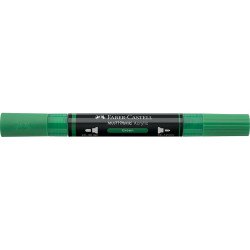 Akril marker kétvégű MULTIMARK 316 Faber-Castell zöld Dekormarker Faber - Castell
