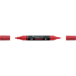 Akril marker kétvégű MULTIMARK 219 Faber-Castell eper piros Dekormarker Faber - Castell