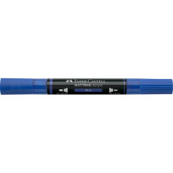Akril marker kétvégű MULTIMARK 120 Faber-Castell kék Dekormarker Faber - Castell