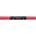 Akril marker kétvégű MULTIMARK 124 Faber-Castell vörös