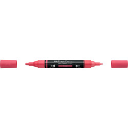 Akril marker kétvégű MULTIMARK 124 Faber-Castell vörös Dekormarker Faber - Castell